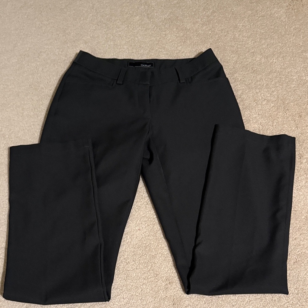 Classic Black Men's Dress Trousers